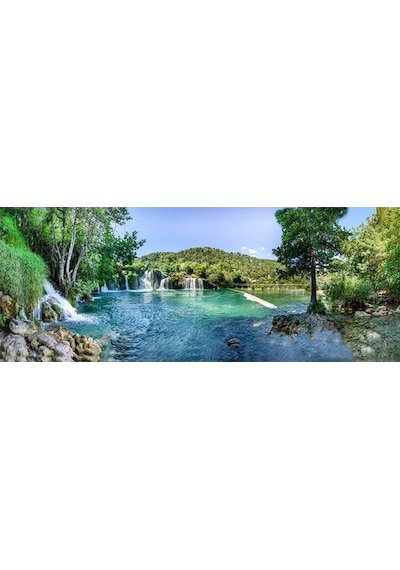 Panoramik Şelale Duvar Kağıdı