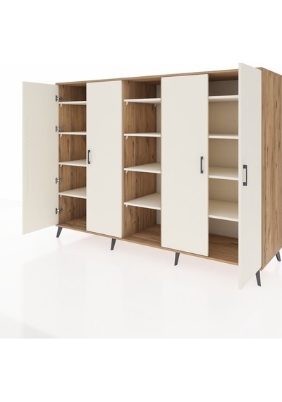 Kronos Dolap 12 Raflı 4 Kapaklı 220x59x163 Çam-aytaşı Çam-aytaşı Kronos Dolap 12 Raflı 4 Kapaklı 220x59x163 Çam-aytaşı Çam-aytaşı