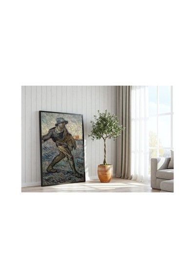 Van Gogh Van Gogh Tohum Eken Adam Millet Uyarlaması Çerçevesiz Poster 21x30 Cm A4 Tablo Van Gogh