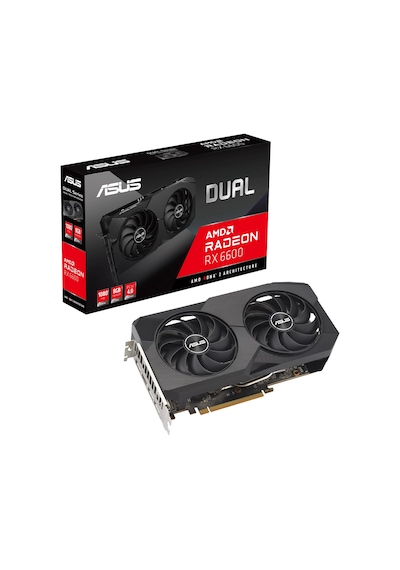 Asus AMD Radeon RX6600 DUAL-RX6600-8G-V2 8 GB GDDR6 128 Bit Ekran Kartı