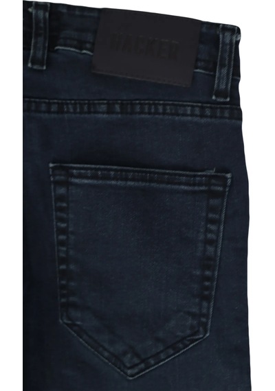 Dmctekstil Hacker Jean Erkek Lacivert Normal Bel Normal Kesim Dar Paça Jean Pantolon