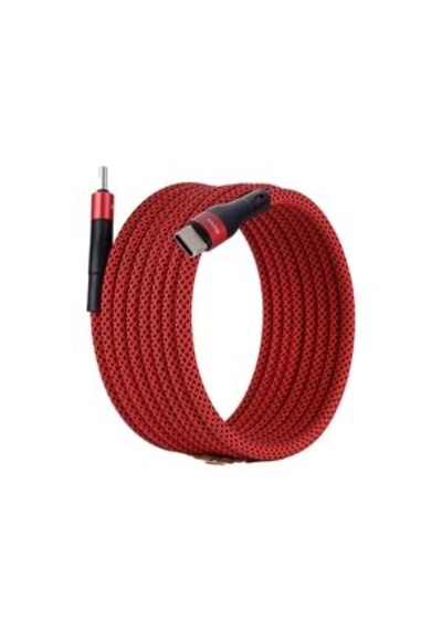 Bmuc-03 Kirmizi Manyetik Usb-a C Kablo 2 M, Süper Hızlı Şarj