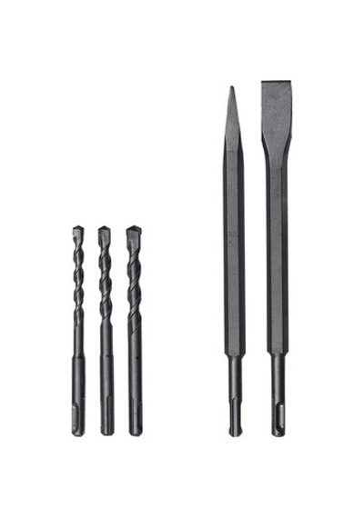 1250 W Kırıcı Delici İle 32 Mm Betonda Derin Delme