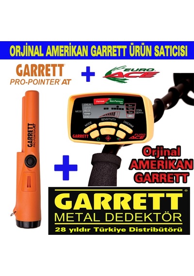 Garrett Euro Ace Pro-Poınter At - Pro Pointer At-Amerikan-Pointer