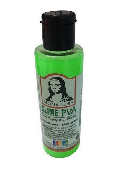 Fosforlu Yeşil Mona Lisa Slime Jeli 70 Ml Renkli