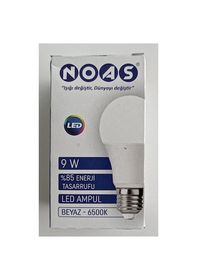 Noas 9w Tasarruflu Led Ampul 10 Adet