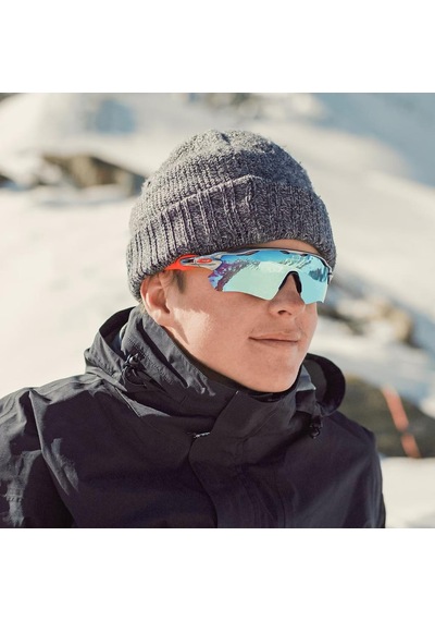 Oakley Radar Ev Path Bisiklet Güneş Gözlüğü Polished White Prizm Black Polarized