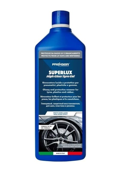 Fra-ber Superlux Suya Dayanıklı Lastik Parlatıcı Dış İç Plastik Trim Koruyucu Yenileyici 900 Ml