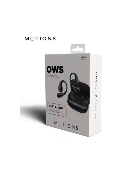 Ms-e51 Ows Açık Kulak Tasarımlı Kablosuz Kulaklık, Çift Mikrofonlu Enc Gürültü Engelleme, Hi-fi, Bluetooth 5.3, 600mah Şarj Kutusu, Siyah