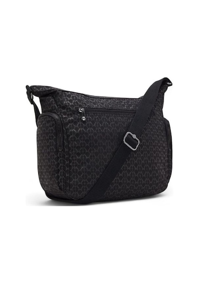 Kipling Gabb Signature Emb Kadın Omuz Çantası Kı3945 Siyah