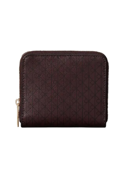 Calvin Klein Emblem Aop Square Zı, 33h Bordo Kadın Cüzdan