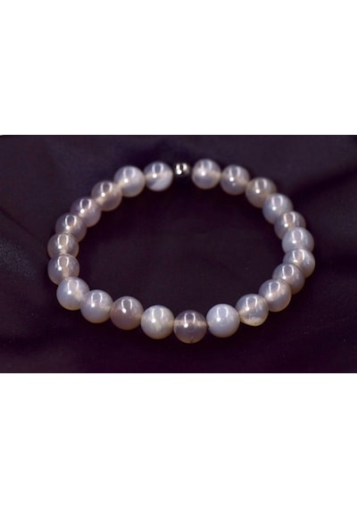 8mm Akik Bileklik Çok Renkli