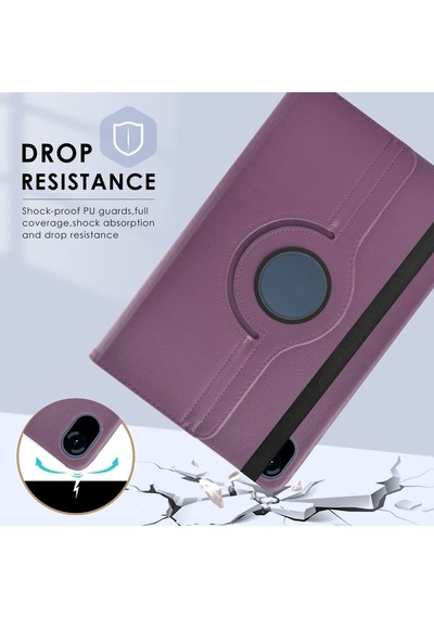 Honor Pad X8a 11 İnç Kılıf 360 Dönebilen Uyku Modlu Standlı Pu Deri Tablet Kapaklı Kılıf Dönerli Kılıf