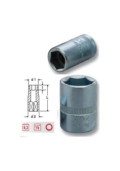 Altaş 11mm 1/4 Tek Lokma //  01020300711