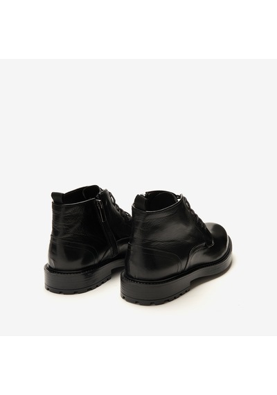 Nero Black Bot Erkek 2237 Exton Vıtello Toscano Chukka Boot With Side Zip siyah