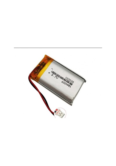 102030 600mah 3.7v Lityum Polimer Pil Batarya Değişim
