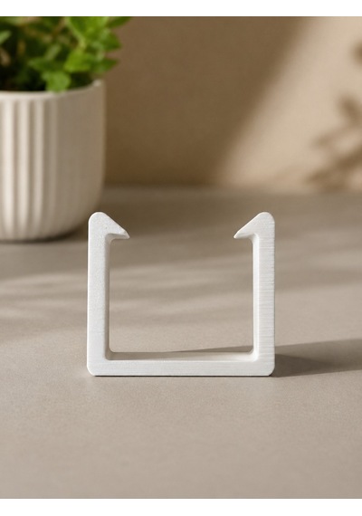 Veriqo 3d Masa Altı Uzatma Kablosu Tutucu Kablo Prizi Sabitleme Aparatı Vida Montajlı Beyaz