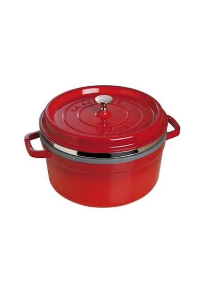Staub La Cocotte Döküm Tencere Buharlı Pişirici ile Kiraz 26 CM