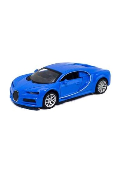 Oyuncak Metal Model Bugatti Çek Bırak Mavi 12 Cm