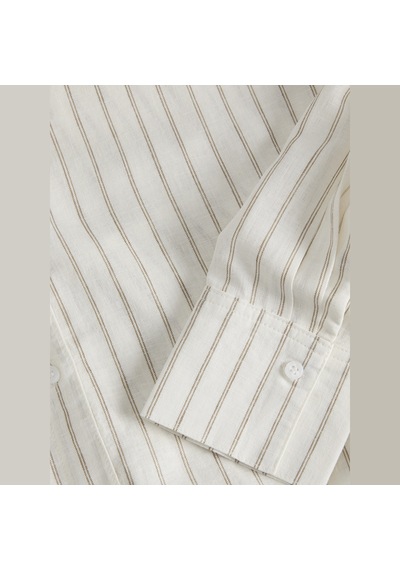Jack & Jones Kadin Oversize Kalip Keten Kaisimli Gömlek - Almira - 12287703 Blanc De Blanc