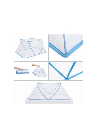 Portatif Bebek Ve Çocuk Sinek Koruyucu Cibinlik Tül 50x125 Cm Katlanabilir Beşik Ve Yatak Tülü