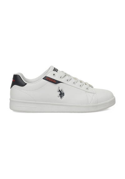 U.s. Polo Assn. Costa Wmn 6fx Beyaz Kadın Sneaker Beyaz-lacı