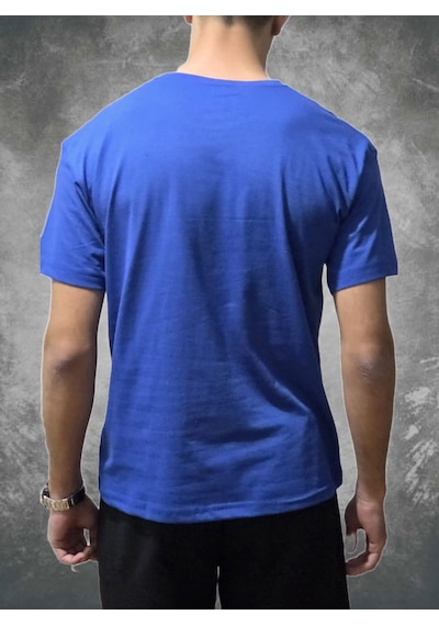 Yazlık T-shirt Yeni Sezon Mavi 