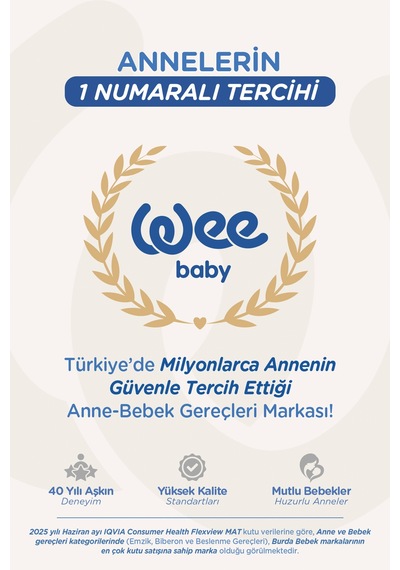 Geniş Ağızlı Biberon Emziği Normal Akış 6-18 Ay