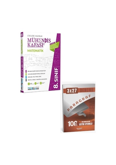 Pruva 2027 8. Sınıf Matematik Mühendis Kafası Soru Bankası+ Anla Kazan Paragraf