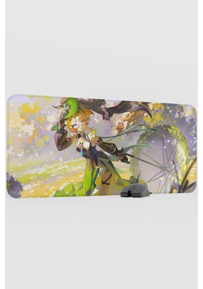 Emilie Genshin Impact Anime Gacha V2 - 90x40 Xxl Gaming Mouse Pad Fare Altlığı