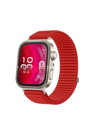 Huawei Watch Fit 4/fit 4 Pro/fit 3 Kordon Dalgalı Cırt Cırt Hasır Kordon