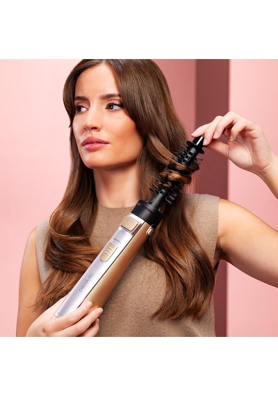 Ceramiccare 5in1 Airbrush Gyro Çok Başlıklı Saç Kurutma Ve Şekillendirme Fırçası