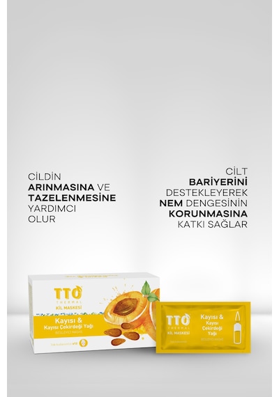 Tto Thermal Kil Maskesi Kayısı & Kayısı Çekirdeği Yağı