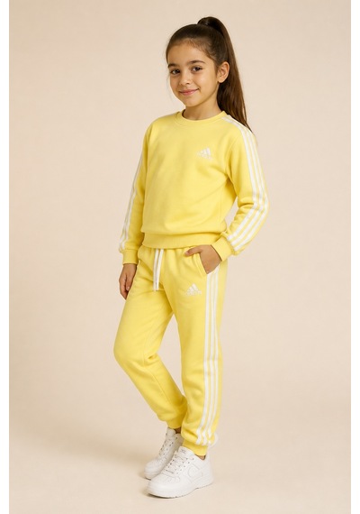 Eray Alp Kids Kız Çocuk Sarı Şeritli Takım