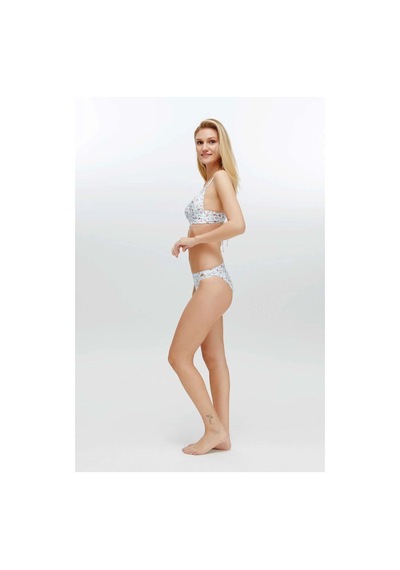 U.S. Polo Assn. Kadın Beyaz Bikini Takım