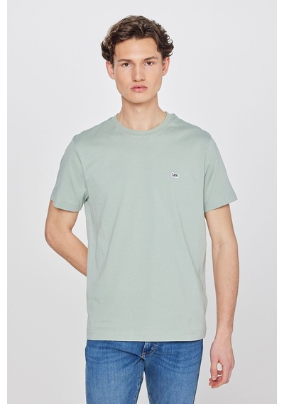 Regular Fit Normal Kesim %100 Pamuk Bisiklet Yaka Mint Yeşili Tişört Mint Green