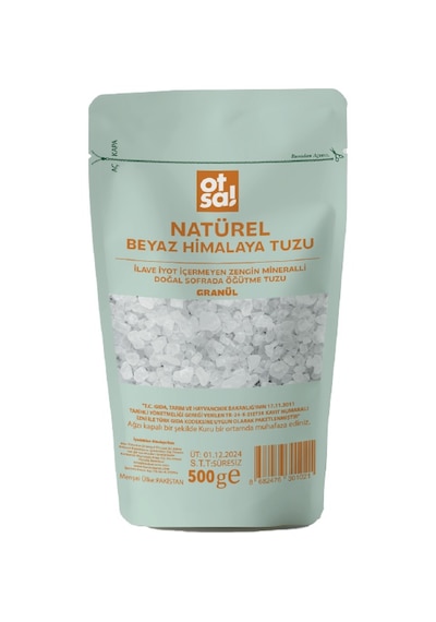Otsa Himalaya Tuzu Beyaz İri 500 G