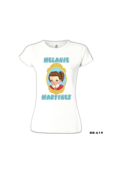 Melanie Martinez - Cry Baby Iı Beyaz Kadın Tshirt 001