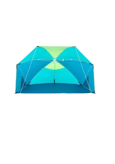 Decathlon Plaj Şemsiyesi / Gölgelik - Spf50+ - 3 Kişilik - Mavi / Sarı - Iwiko 180 Mavi / Sarı