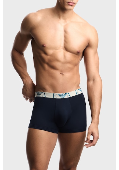 Emporio Armani Logolu 3 Pack Boxer Erkek Boxer Em000259 Af25018 Mb139 Lacivert