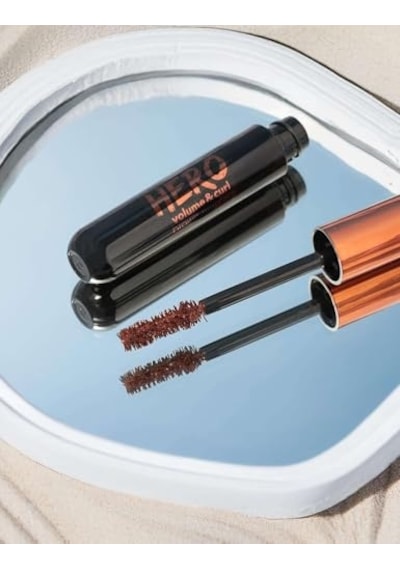 Tr Kıvrım Ve Hacim Veren Maskara Suya Dayanıklı Kahverengi - Hero Volume &amp Curl Mascara-8682536093569 Genel