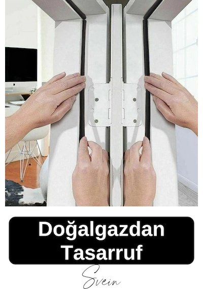 Fitil Premium Kapı Pencere Soğuk Toz Geçirmez İzolasyon Fitili Kendinden Yapışkanlı Isı Yalıtım 2x5 Diğer