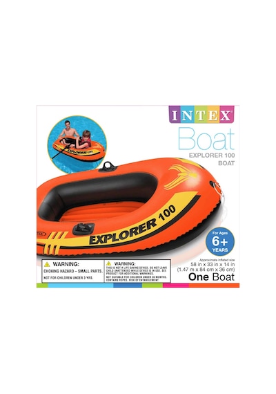 Şişme Bot Tek Kişilik İntex 58329 Explorer 100 Pompa Dahil Çok Renkli