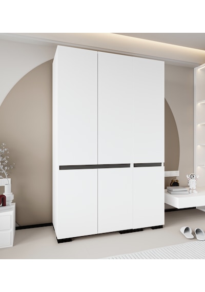 Floransa 6 Kapılı Flr-ırf Beyaz- Antrasit Gardırop-çok Amaçlı Dolap-yüklük Antrasit - Beyaz Floransa 6 Kapılı Flr-ırf Beyaz- Antrasit Gardırop-çok Amaçlı Dolap-yüklük Antrasit - Beyaz
