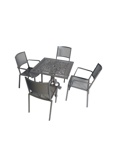 Rehome Alüminyum Masa Sandalye Takımı Cg714 Diğer