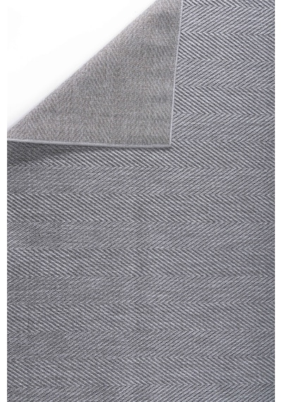 Berena Naturel Jüt Halı Örme Kilim Sisal Hasır Halı Mutfak Balkon Halısı Gri-140x200