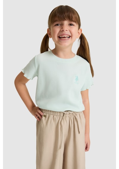 U.s. Polo Assn. Kız Çocuk Nil Tişört Basic 50325610-vr083