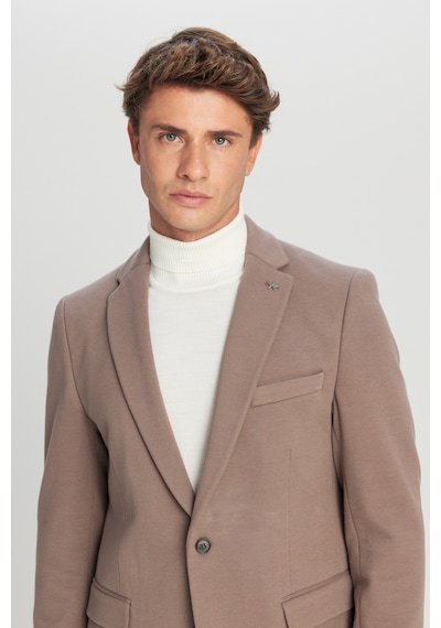 Altınyıldız Classıcs Erkek Vızon Pamuklu Slim Fit Dar Kesim Mono Yaka Kapak Cepli Esnek Blazer Ceket Vizon Altınyıldız Classıcs Erkek Vızon Pamuklu Slim Fit Dar Kesim Mono Yaka Kapak Cepli Esnek Blazer Ceket Vizon