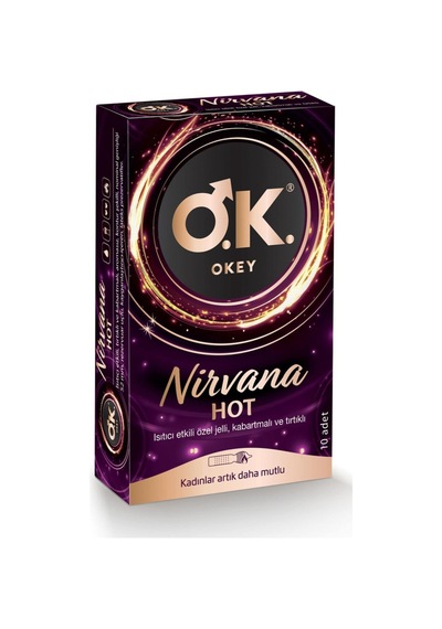 Okey Nirvana Hot 10'lu - 4 Adet Tarı