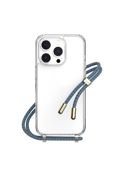 Apple Uyumlu İphone 14 Pro Kılıf Boyun Askılı Şok Önleyicili Şeffaf Lisanslı Switcheasy Play Kapak